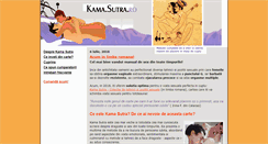 Desktop Screenshot of kama.sutra.ro